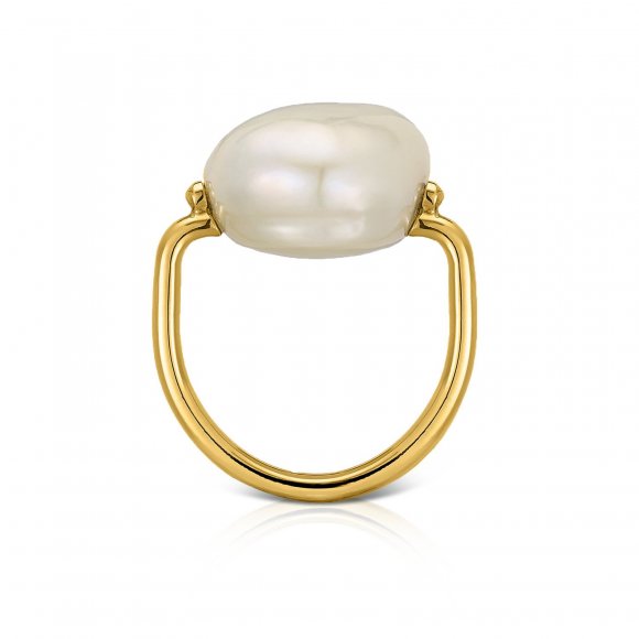 Pebbles Pearl Ring