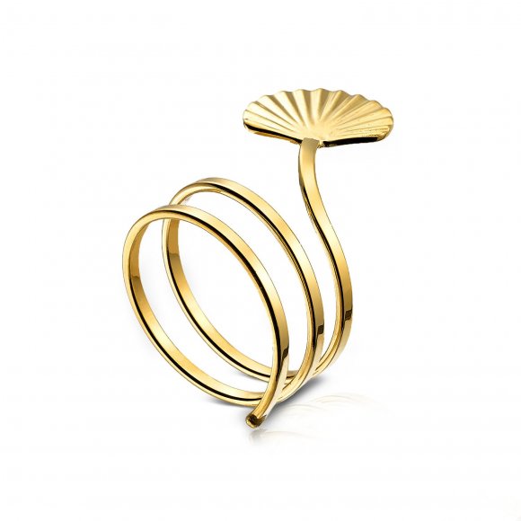 Spiral Shell ring