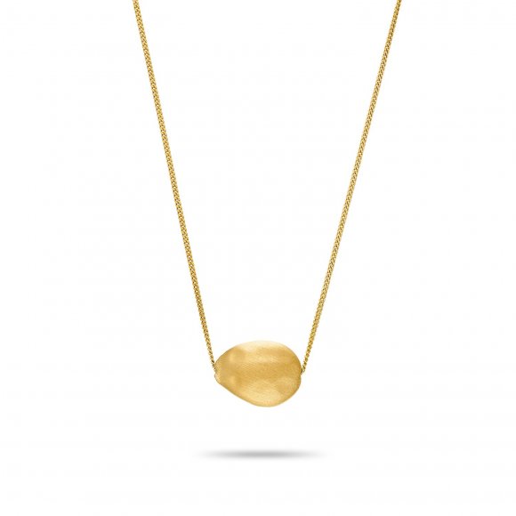 Solid Gold Pebbles necklace
