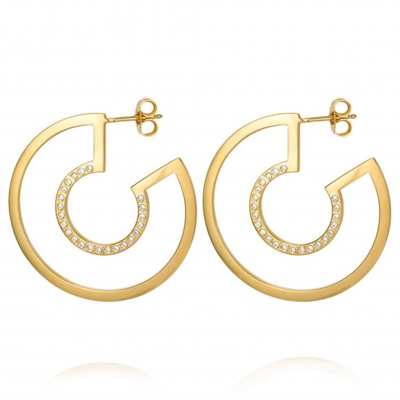 DIAMOND HOOP EARRINGS